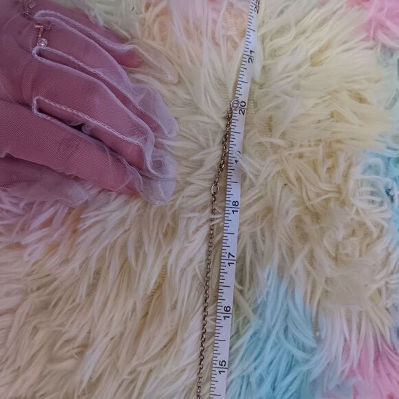 Gucci 925 Silver Key Motif Double G Logo Charm Necklace Men’s Women’s - Picture 10 of 13